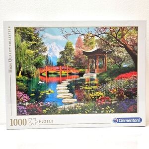 Clementoni High Quality Collection Fuji Garden 1000-Piece Jigsaw Puzzle